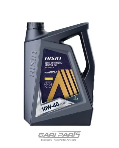 10W-40 AISIN SEMI SYNTHETIC SN+ MADE IN KOREA API SN+ PETROL ENGINE MOTOR OIL GENUINE BUY FROM GARIPARTS