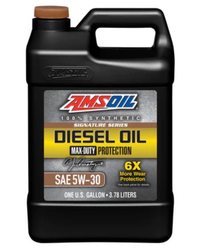 AMSOIL 5W-30 SIGNATURE MAX DUTY 5W30 CK-4 CK-4 DIESEL ENGINE MOTOR OIL