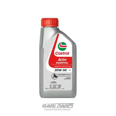 20W-50 CASTROL ACTIVE 4T SAE API SG / JASO MA-2 BIKE ENGINE MOTOR OIL GENUINE BUY FROM GARIPARTS
