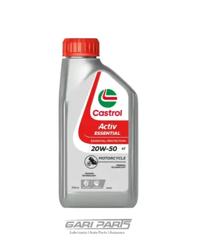 20W-50 CASTROL ACTIVE 4T SAE API SG / JASO MA-2 BIKE ENGINE MOTOR OIL GENUINE BUY FROM GARIPARTS