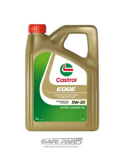 5W-20 CASTROL EDGE WITH TITANIUM FST SL ACEA A1/B1 ILSAC GF3 API SL PETROL ENGINE MOTOR OIL GENUINE BUY FROM GARIPARTS