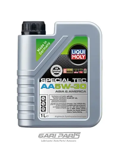 5W-30 LIQUI MOLY LEICHTLAUF SPECIAL AA API SN PETROL ENGINE MOTOR OIL GENUINE BUY FROM GARIPARTS