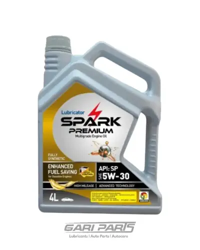 5W-30 LUBRICATOR SPARK PREMIUM SYNTHETIC API SP PETROL ENGINE MOTOR OI