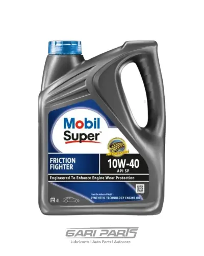 10W-40 Mobil 1 SUPER Friction Fighter SYNTHETIC API SN+ PETROL ENGINE MOTOR OIL GENUINE BUY FROM GARIPARTS