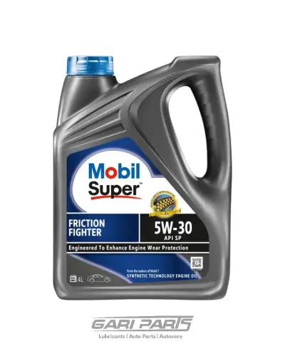 5W-30 Mobil 1 Super NEW Friction Fighter SYNTHETIC API SP PETROL ENGINE MOTOR OIL GENUINE BUY FROM GARIPARTS