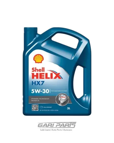 5W-30 Shell HELIX HX7 SYNTHETIC API SP PETROL ENGINE MOTOR OIL GENUINE BUY FROM GARIPARTS