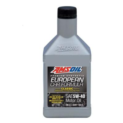 AMSOIL 5W-40 EURO 5W-40 BLACK SERIES SN SN PETROL ENGINE MOTOR OIL